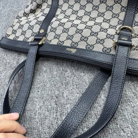 Gucci GG Leather Tote Bag 260-020525 - Picture 4 of 14